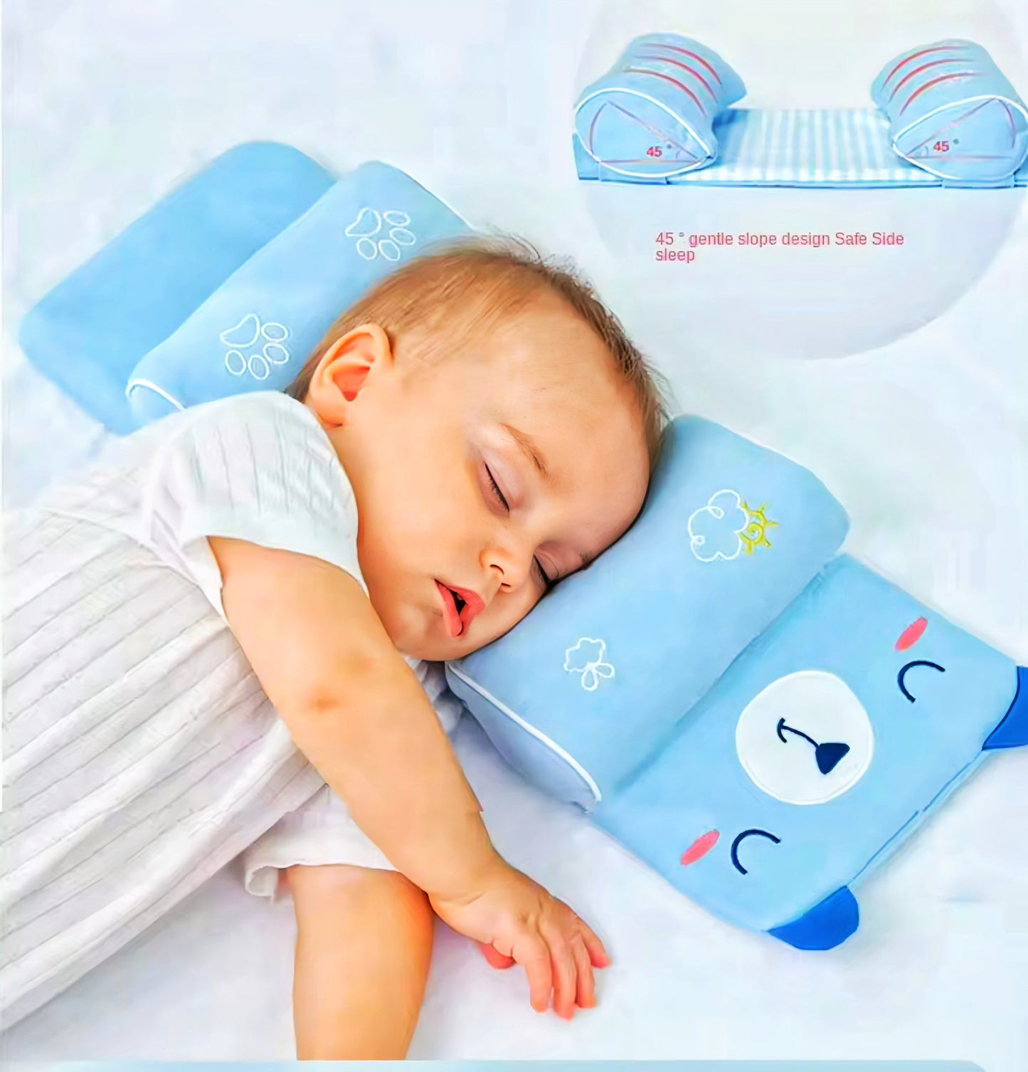 SnugNest™ Baby Head Shaping Pillow