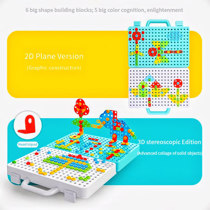 Creative 3D Drill Puzzle Box For Kids